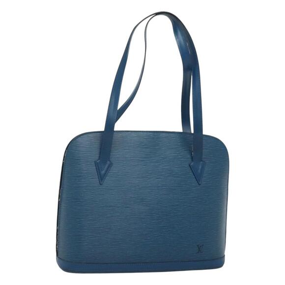 LOUIS VUITTON Epi Lussac Shoulder Bag Blue M52285 - Picture 1 of 12